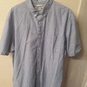 Denim button up shirt